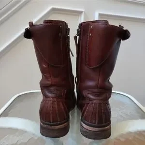 UGG | Shoes | Rare Ugg Reese Moto Boots Waterproof Mens 9  display picture 3